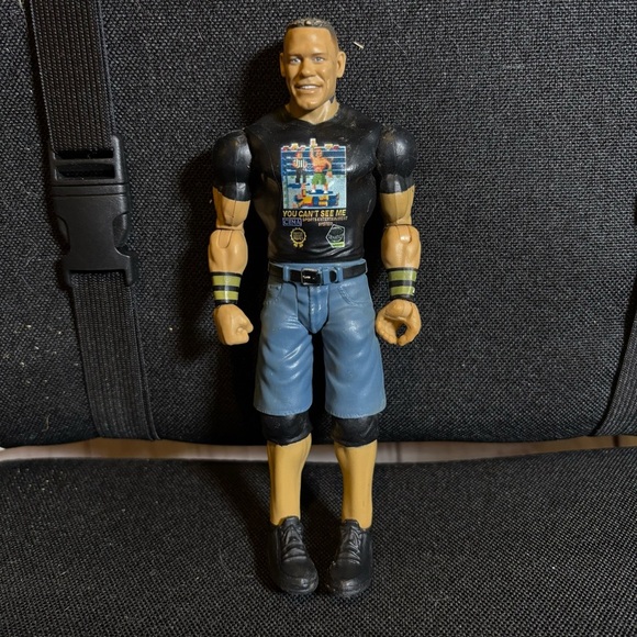 WWE John Cena Action Figure Series #100 8 Bit New Discontinued - Picture 1 of 4